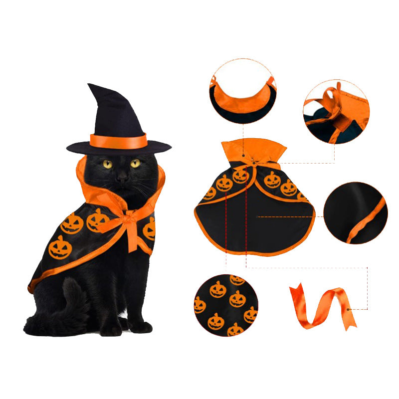 Witch Halloween Pet Cloak