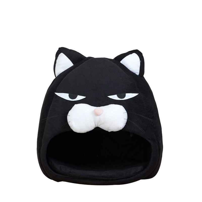 Cat Angry Face Bed