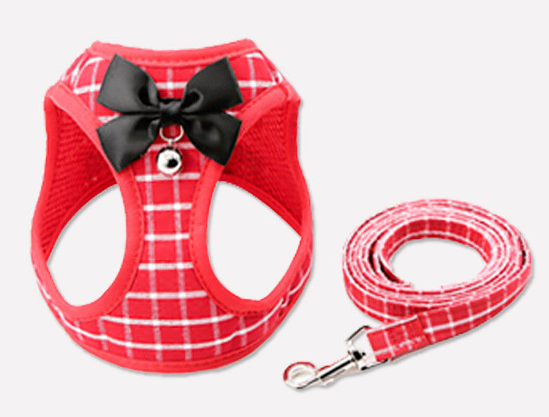 Bow and Bell Harness and Leash