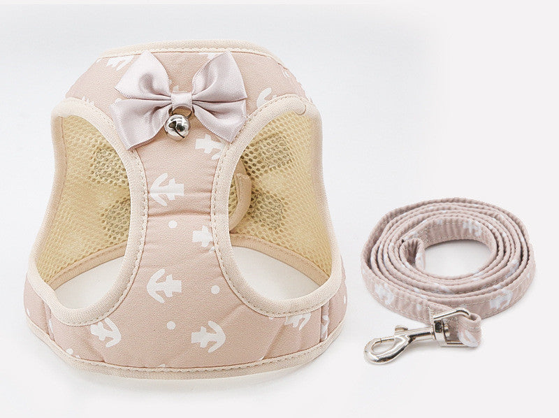 Bow and Bell Harness and Leash