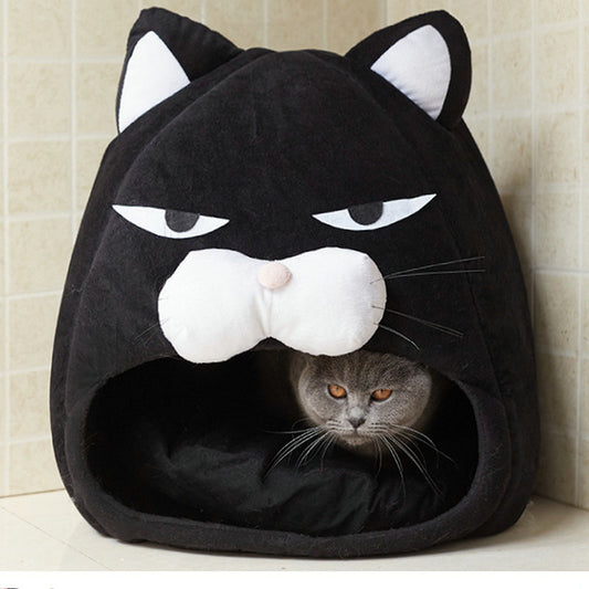 Cat Angry Face Bed