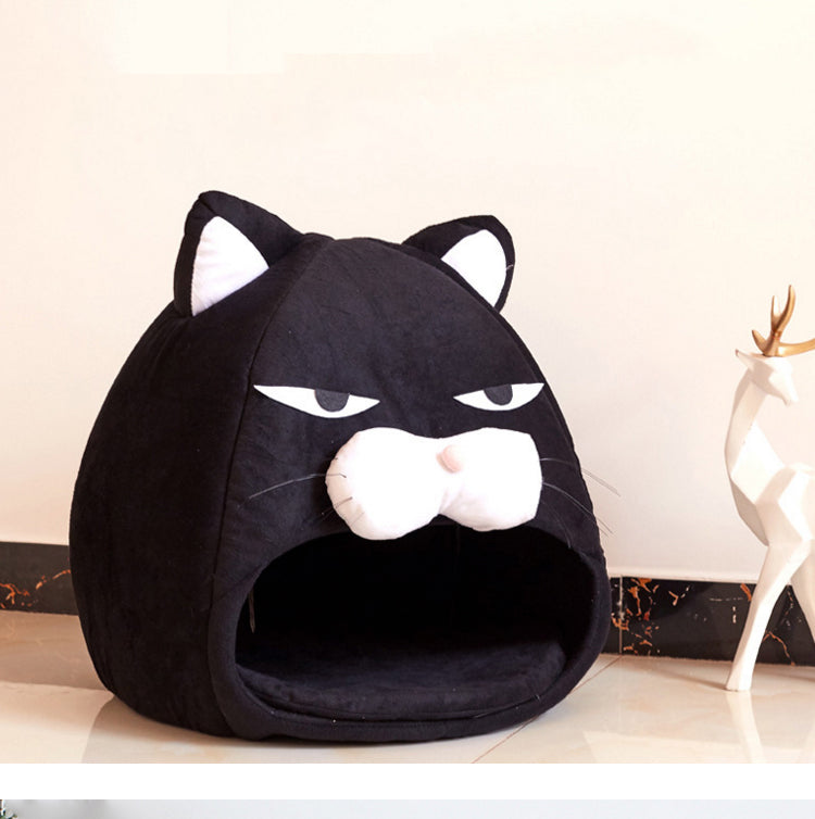 Cat Angry Face Bed