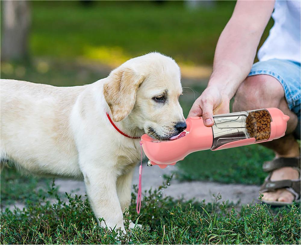 Portable Pet Water Bottle Feeder