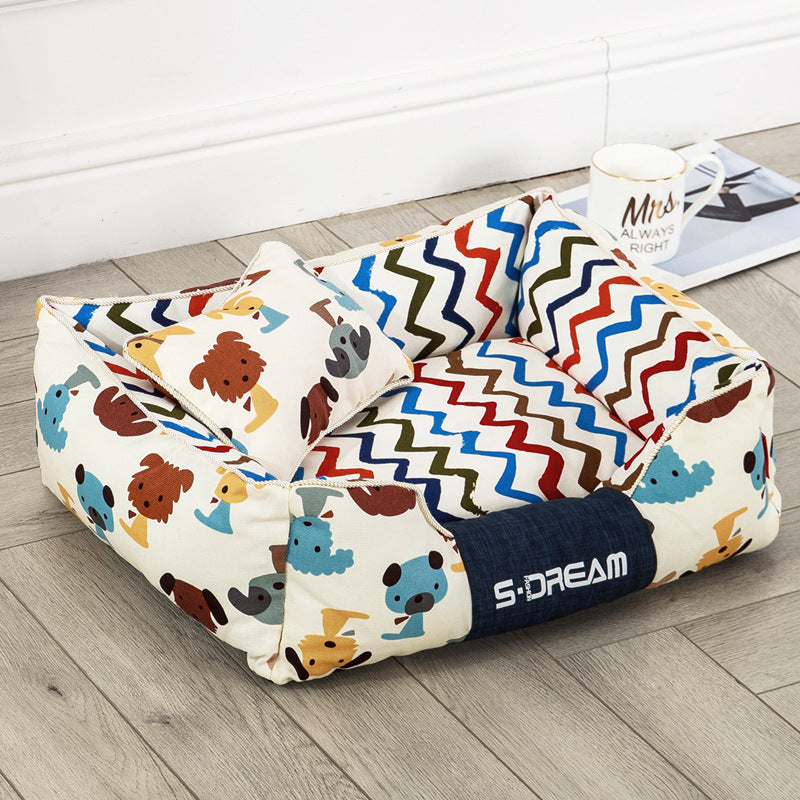 Mat Pet Printed bed