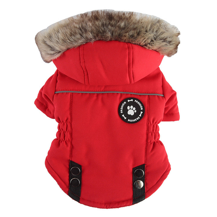 Pet Winter Zipper Jacket