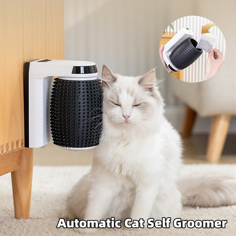 Automatic Cat Groomer Brush for Wall