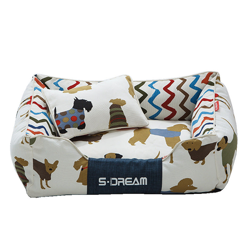 Mat Pet Printed bed