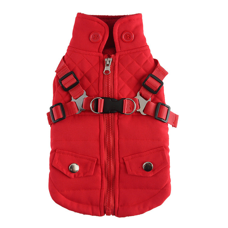 Pet Winter Zipper Jacket