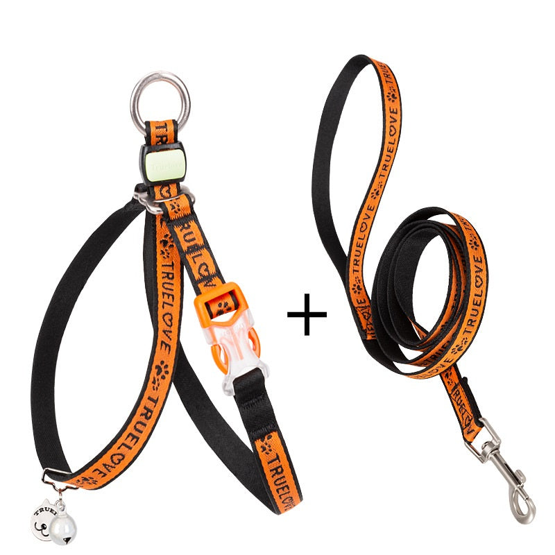 Thin Cat Harness and Leash