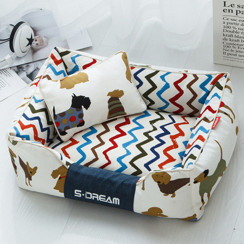 Mat Pet Printed bed