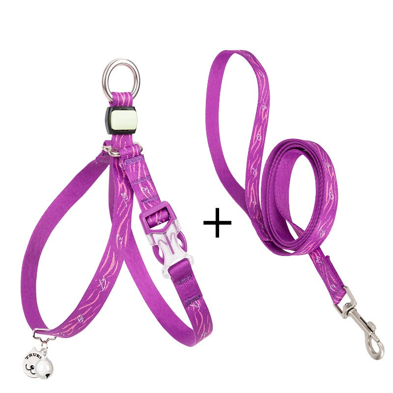 Thin Cat Harness and Leash