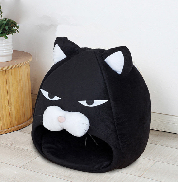 Cat Angry Face Bed