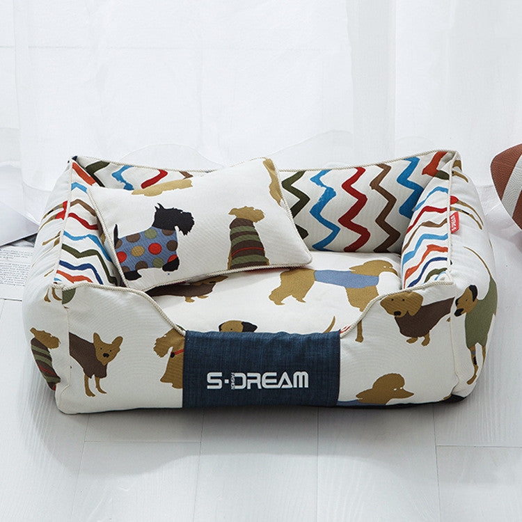 Mat Pet Printed bed