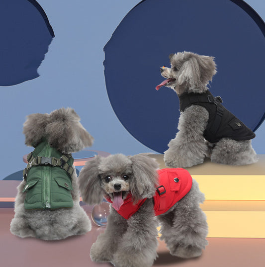 Pet Winter Zipper Jacket