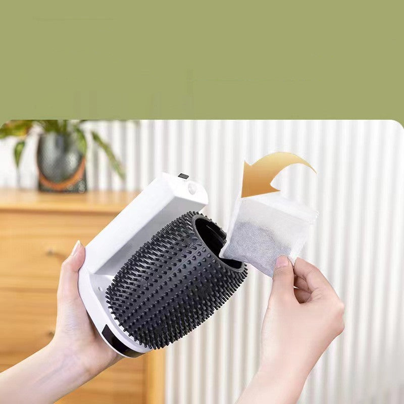 Automatic Cat Groomer Brush for Wall